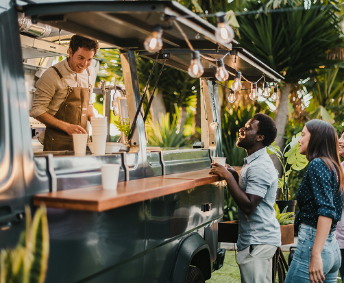 Food truck événement d'entreprise